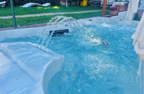 Addaura Villa | Sea View Villa with XL Hot Tub