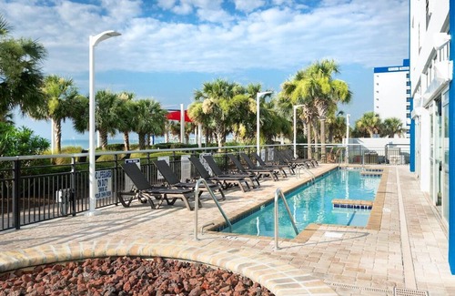 Downtown Myrtle Beach Apartment | Seaside Escape: Oceanfront Room on Myrtle Beach