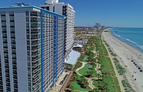 Downtown Myrtle Beach Apartment | Seaside Escape: Oceanfront Room on Myrtle Beach