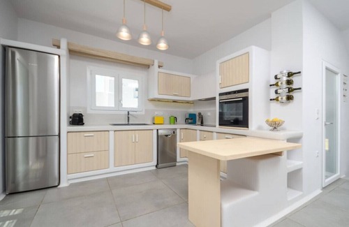 Plaka Villa | Seaside Naxos : 4BDR Villa Aetheria At Plaka Beach