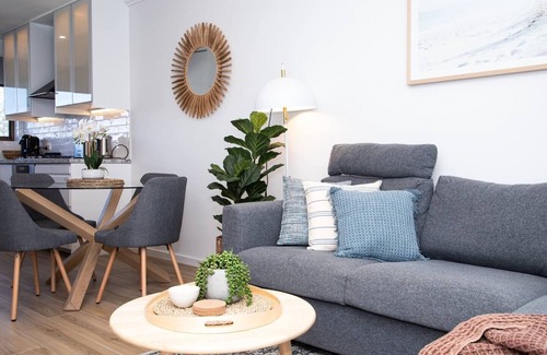 Henley Beach South Apartment | Seaside Smart Home Coastal Chic at Henley Beach