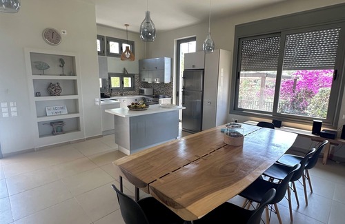 Karystos Villa | Seaside Villa with Private Football Pitch