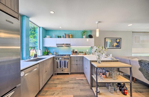 Sunset Hill House | Seattle Retreat with Canal and Mountain Rooftop Views!