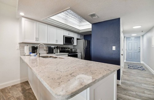 Redington Beach Condo | Seaview 504 | Fully Renovated 2BR w/Oceanfront Primary bedroom | Summer Deals await