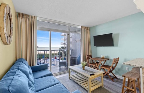 The Dunes Condo | Seawatch Resort South Tower 211 - Ocean Front 1 Bedroom Condo - Pools, Hot Tubs, Lazy River, Fire Pit, Game Room, Restaurant, & Tiki Bar