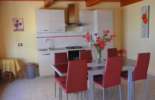 Seccagrande Apartment | Seccagrande: Terrace with sea view