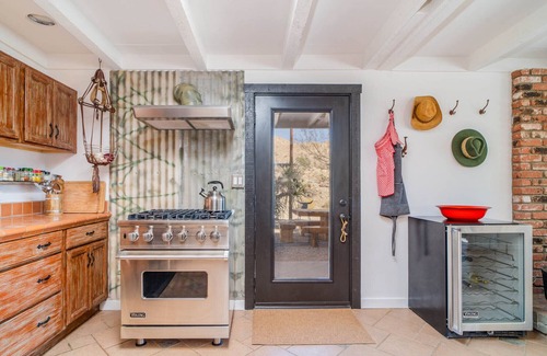 Morongo Valley House | Secluded 10 Acre Desert Ranch with Hot Tub, Cowboy Pool, EV Charger & BBQ