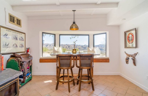 Morongo Valley House | Secluded 10 Acre Desert Ranch with Hot Tub, Cowboy Pool, EV Charger & BBQ
