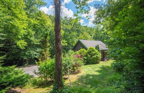 West Jefferson House | Secluded 2 Bd Cabin- Firepit, Hot Tub, Dogs OK, Sleeps 6