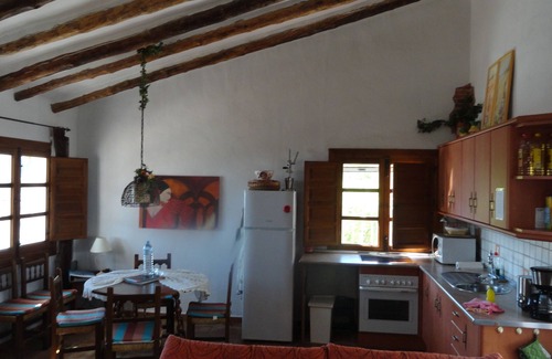 Sayalonga House | Secluded finca with sea view and palm garden for 4 persons
