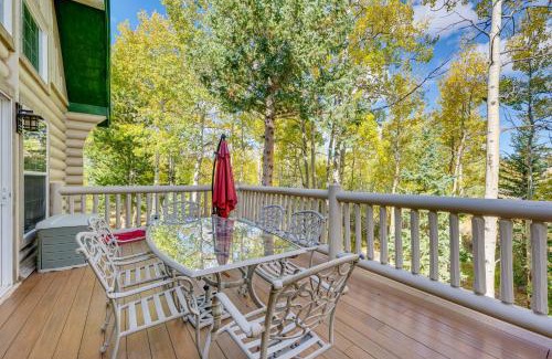 Red Feather Lakes House | Secluded Log Cabin with Game Room and Forest Views