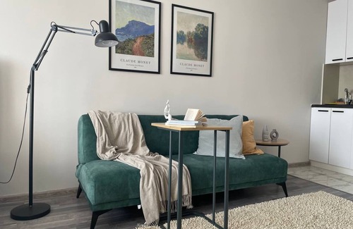Almaty Apartment | "Secret garden" charming studio with mountain view,WiFi and AC in central Almaty