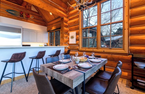 Mountain Village Cabin | See Forever Cabin 104-Revel in the comfort and style of this three bedroom cabin