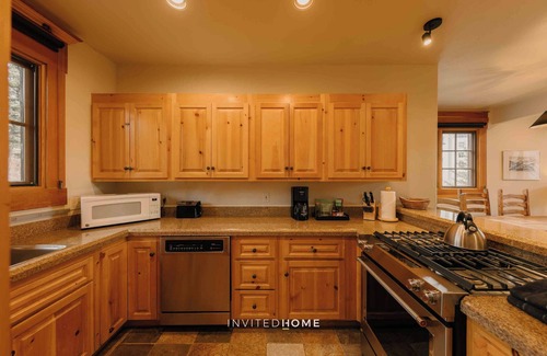 Mountain Village Cabin | See Forever Cabin by InvitedHome | Deck, Ski Valet, Peaks Pool, Hot Tub, Gym