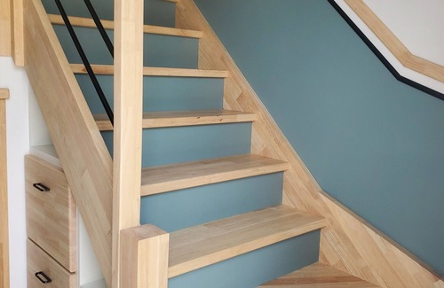 Saint-Jean-Froidmentel Condo | Self-contained accommodation with secure parking 2 single beds