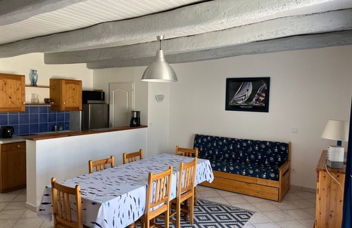 Barbatre House | Semi-detached house near the beach, Barbâtre center, for 4 people