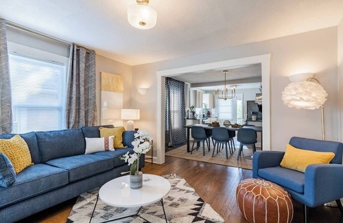 Rosedale House | Serene 2-Bedroom Retreat with Fenced Yard Near 21