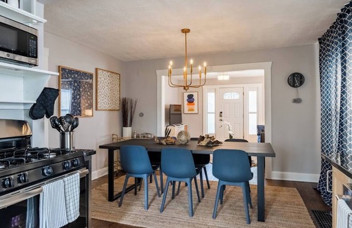 Rosedale House | Serene 2-Bedroom Retreat with Fenced Yard Near 21