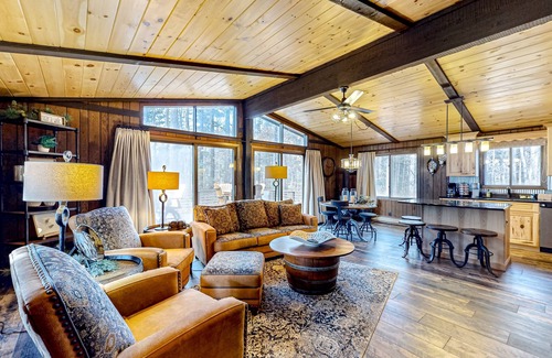 St Germain House | Serene house near golf with furnished deck, firepit, board games & washer/dryer
