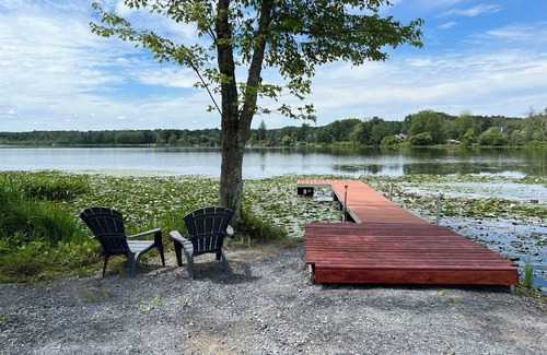 Rotterdam Junction House | Serene Lakefront Retreat with Dock, Near Saratoga Racetrack