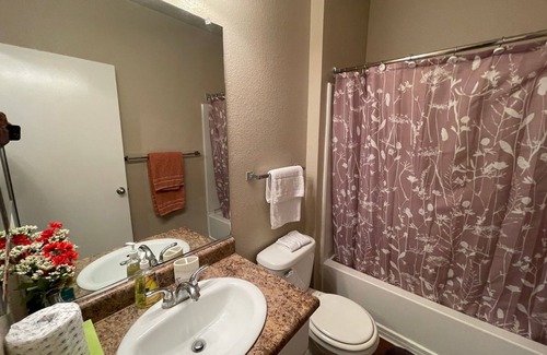Dublin Condo | Serene, lovely and furnished 1-bedroom with private bath for rent in Dublin, CA.