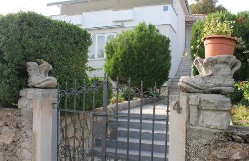 Krk Apartment | Serene Sea View Krk Apartment with Balcony