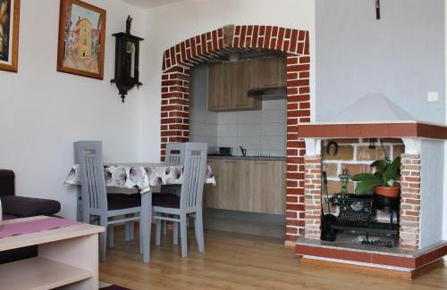 Krk Apartment | Serene Sea View Krk Apartment with Balcony