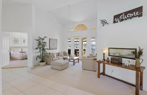 Marco Island House | Serene waterfront home with pool, spa, and water view