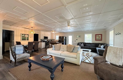 Edisto Island House | Serenity Now-Adorable Beach Cottage; Covered Porch & Easy Beach Access;WiFi/TV