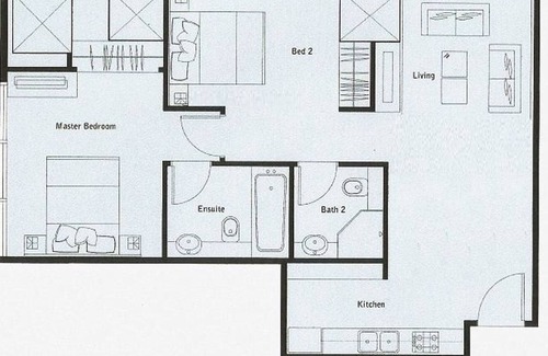 Yan Nawa Apartment | Serviced 2 Bed Penthouse Sky Villa with Pool and BTS