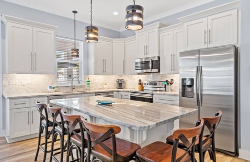 Emerald Waters Village House | Shore Beats Work - Stunning Beach House with Private Pool -6 Bed/5 Bath