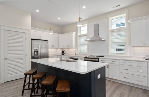 Kill Devil Hills House | Shorely Happy: New Construction, Semi-Oceanfront Townhouse, Close to Beach!