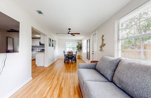 Kissimmee House | Single-story house with private pool, alfresco dining, & lanai - dog-friendly