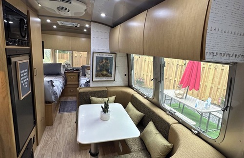 Burdett House | Sip & Soak: Airstream Glamping, Hot Tub On Seneca Wine Trail