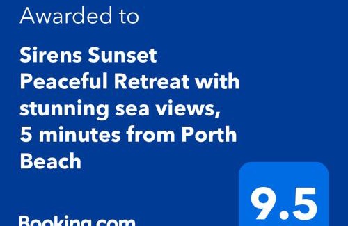 Porth Bed & Breakfast | Sirens Sunset Peaceful Retreat with stunning sea views, 5 minutes from Porth Beach