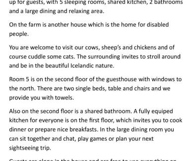 Storinupur Hotel | Skaftholt Guesthouse