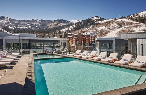 Park City Condo | Ski-in/out exclusive high end luxury at Park City Mountain restaurants spa bar rooftop pool