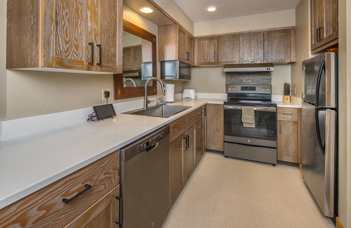 Big Sky Condo | Ski in/out w/great views, amazing location & community pool/hot tub