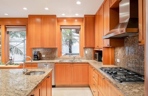 Upper Village House | Ski-in/Ski-out chalet w/hot tub & media room