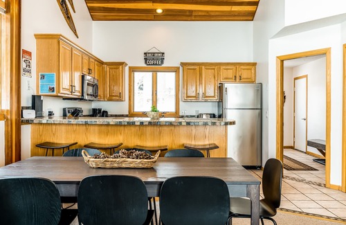 Big Horn House | Ski-in/ski-out townhome steps from Bear Back lift w/free WiFi & wood fireplace