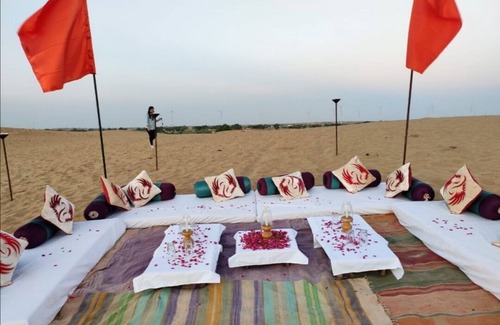 Kanoi RV Rental | Sky Blue Desert Camp Jaisalmer