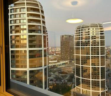 Old Town Apartment | Sky Park Tower 1, 22 level, Downtown Centrum, Best adress in Town, Parking included