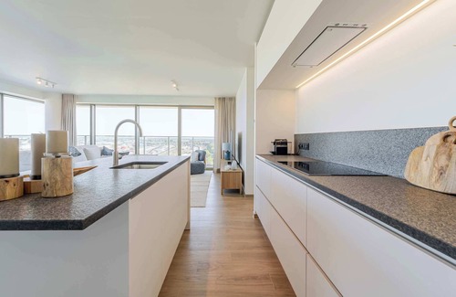 Ostend City Centre Apartment | Sky Tower II Modern SeaStay with Panoramic Views
