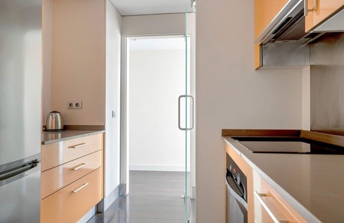 Malasana Apartment | Sleek Argüelles 2BR w/Gym & Pool, nr Madrid Rio, by Blueground