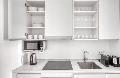 Barrio de las Letras Apartment | Sleek Huertas-Cortes 2BR, in Las Letras & heart of Madrid, by Blueground