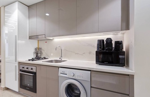 Nad Al Sheba Apartment | Sleek Studio Apartment in Azizi Riviera- Suiteable