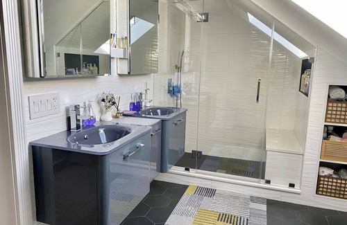 Watertown Apartment | Sleek & Stylish Master Suite