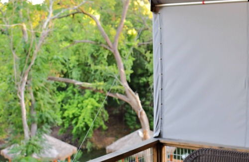 Sutherland Springs Cabin | Sleeps 6! Brand new Cabin with many amenities: Pool, hot tub, kayaking! - RC14