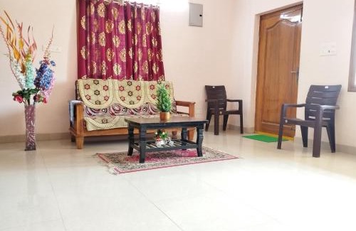 Tirupati Apartment | SLS Homestay - Luxury AC Service Apartments 1BHK, 2BHK, 3BHK - Direct Flyover to Alipiri Tirumala Gate - Walk to PS4 Pure Veg Restaurants, Supermarkets - Near to National Highway & Padmavathi Amma Temple - Modular Kitchen, Living room -Free Superfast Wifi