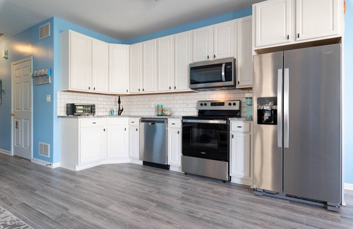 Cape May - Wildwood Condo | Small Dogs Allowed- Beach Block: Rooftop Deck & Private Balcony. Voted Top 10